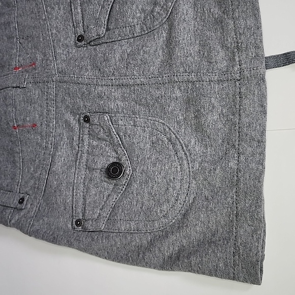 GAP GRAY MINI SKIRT/ SIZE XS - Picture 9 of 11